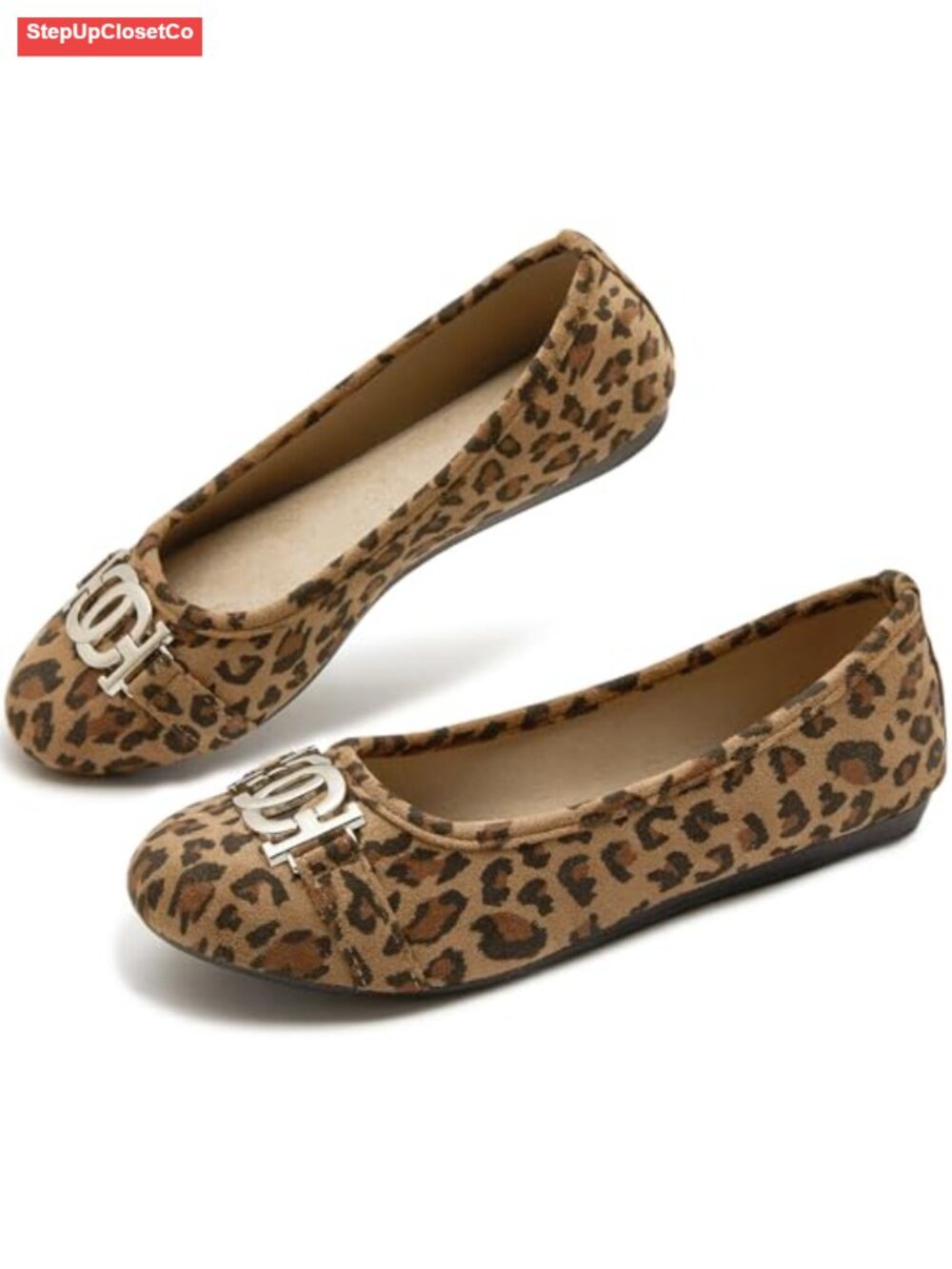 Ballet Flats Comfortable Slip On Round Toe Memory Foam Shoes